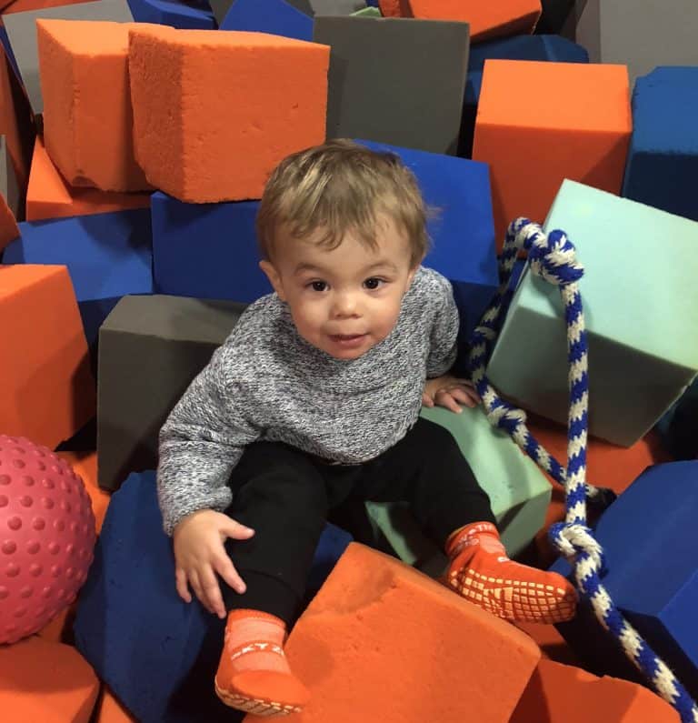 What To Do With A Toddler In Toronto - Skyzone Trampoline Park