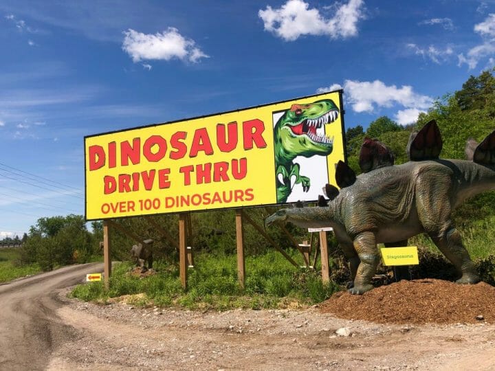 Dinosaur Park 1 Hour From Toronto Attractions Ontario